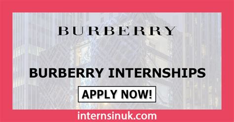 burberry internship 2018|burberry graduate jobs.